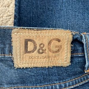 Vintage authentic dolce & Gabbana jeans worn once!